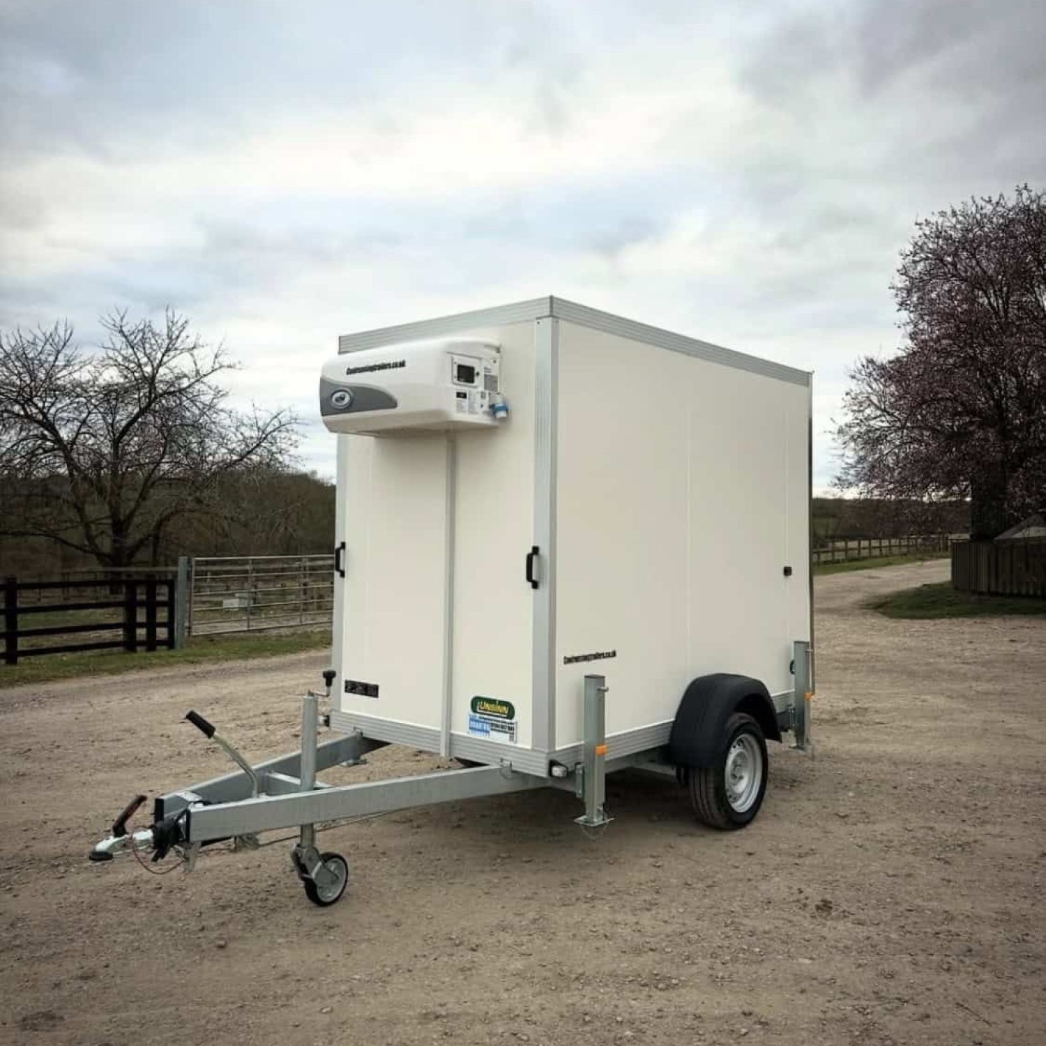 2.5m Freezer Trailer - Mobile Refrigerated and Freezer Trailer Sales from Cool Running Trailers Ltd, Buckinghamshire.