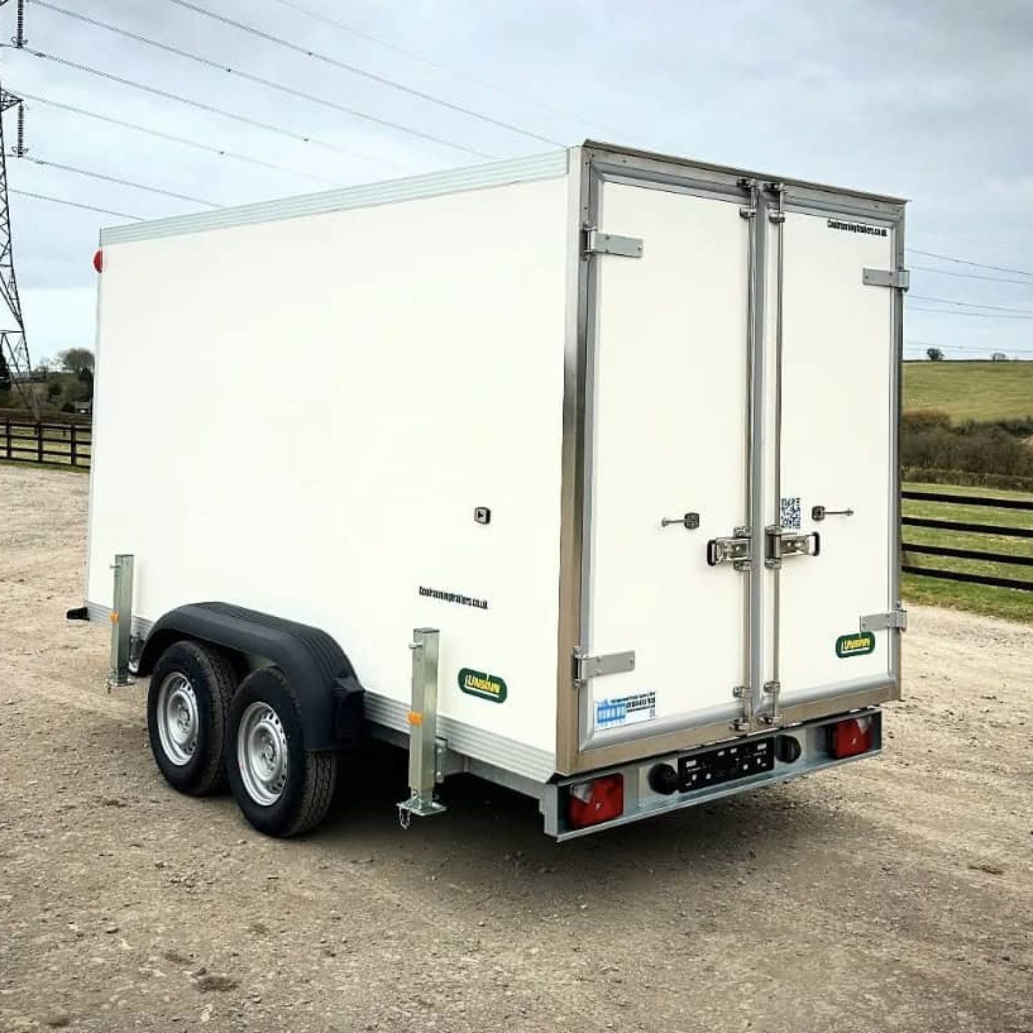 3.6m Freezer Trailer - Mobile Refrigerated and Freezer Trailer Sales from Cool Running Trailers Ltd, Buckinghamshire.